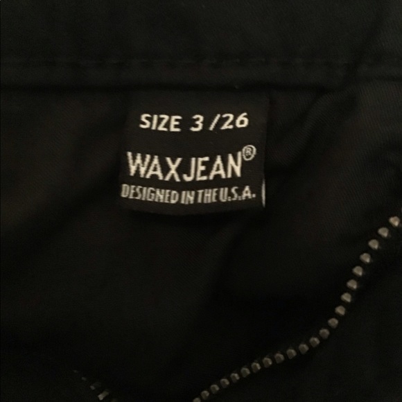 WAX JEANS Jet Black SEXY BUTT Like New! - Picture 3 of 5